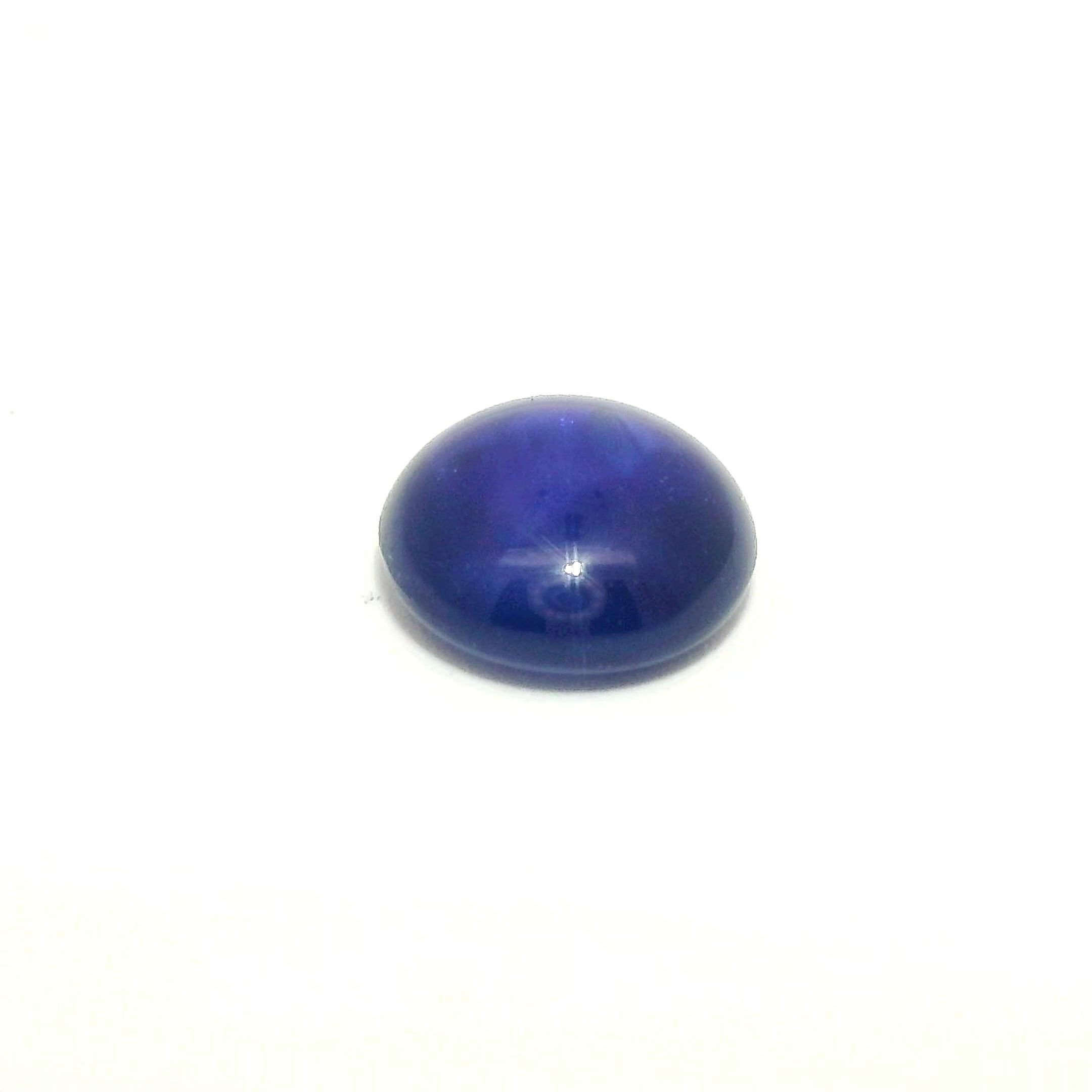 0.99 Carat Blue Round Sapphire