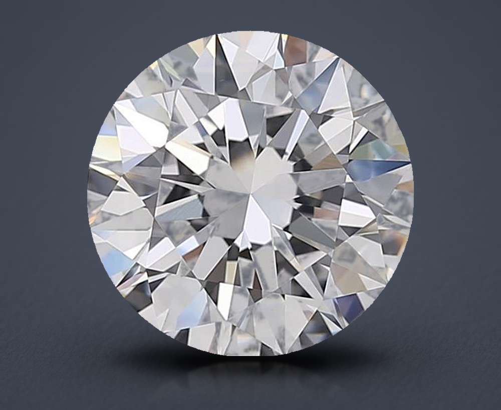 3.70 Carat Round Natural Diamond