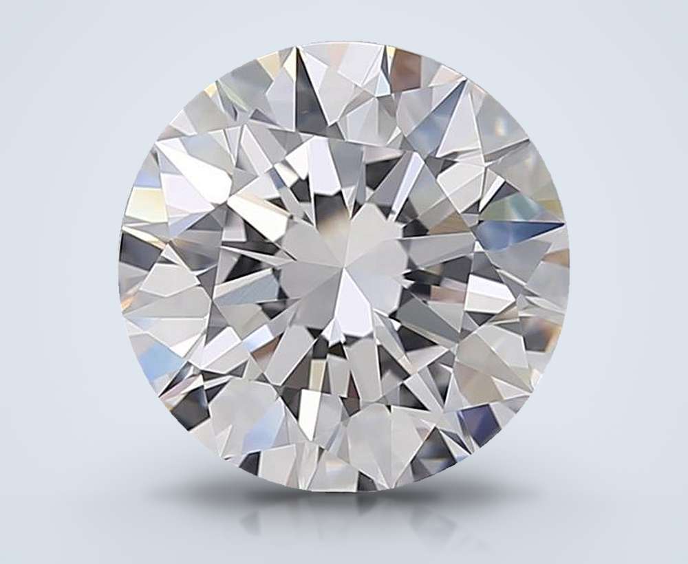 3.70 Carat Round Natural Diamond