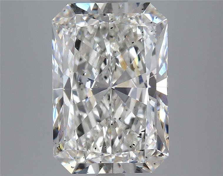 4.52ct H SI1 Rare Carat Ideal Cut Radiant Lab Grown Diamond