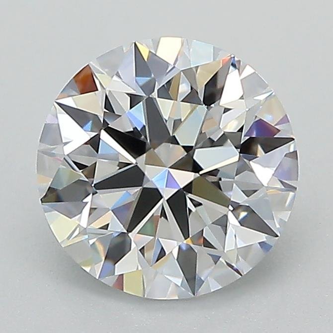 1.58ct D VVS2 Rare Carat Ideal Cut Round Lab Grown Diamond