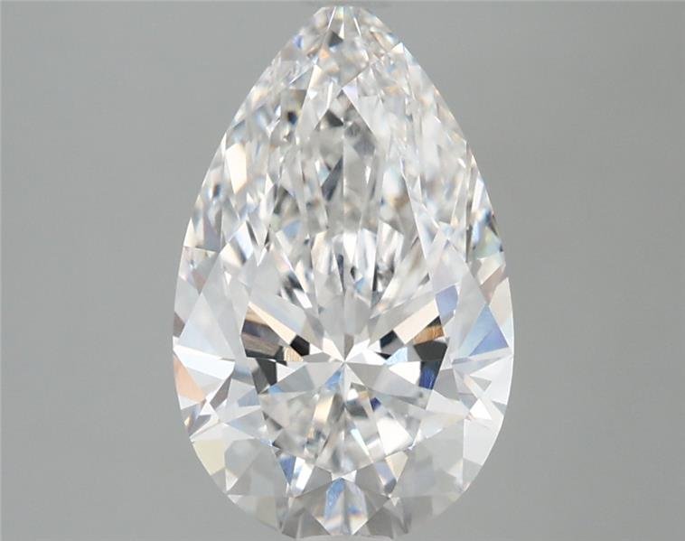 2.53 Carat Pear Lab Diamond