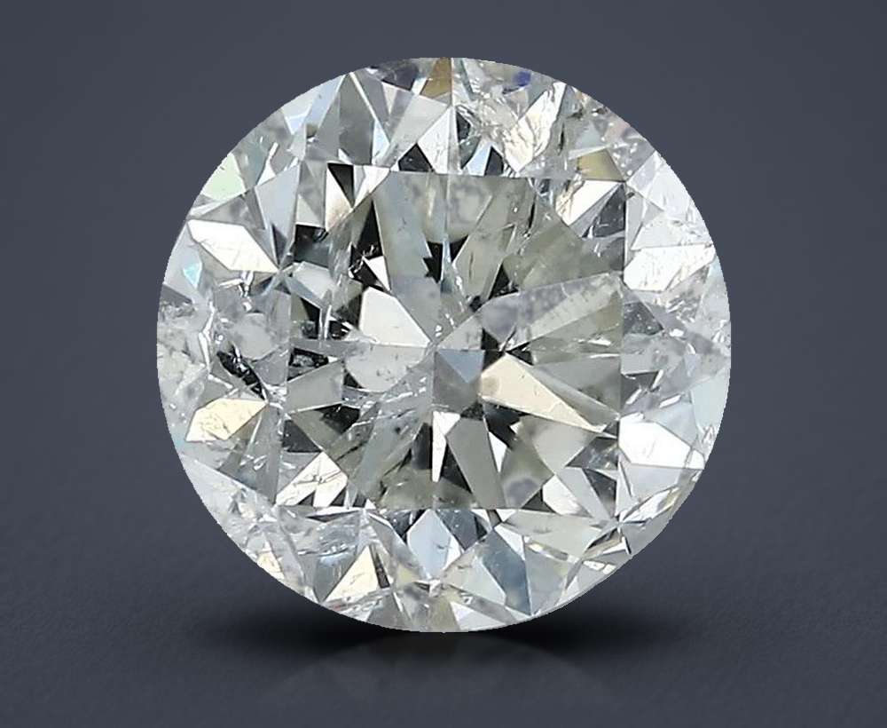 2.01 Carat Round Natural Diamond