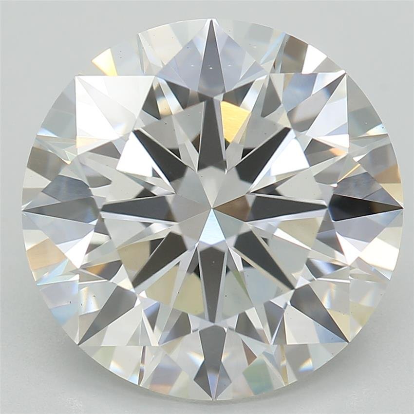 3.72ct F VS1 Rare Carat Ideal Cut Round Lab Grown Diamond