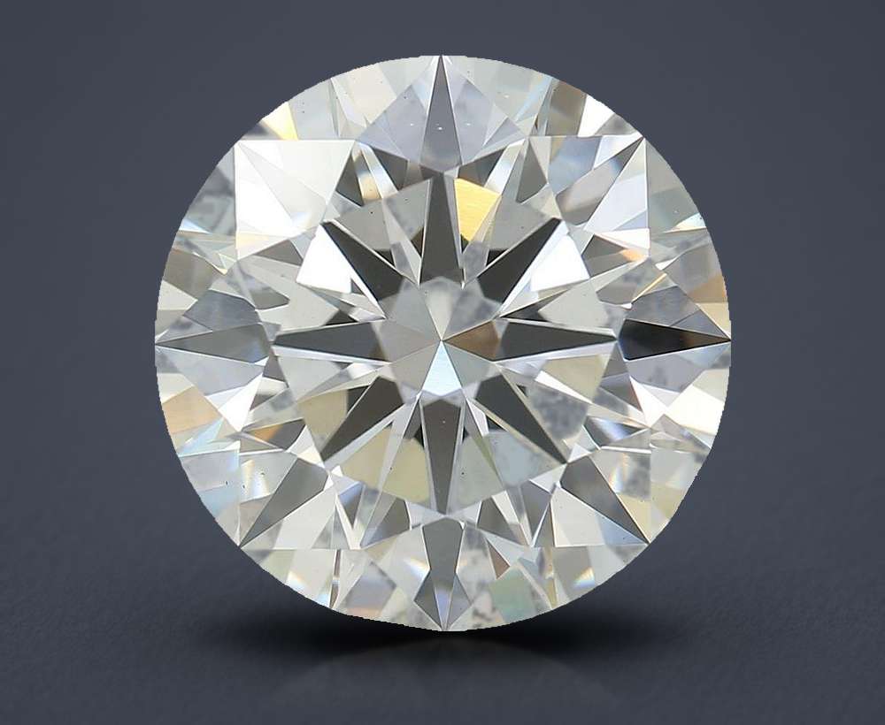 3.72 Carat Round Lab Diamond