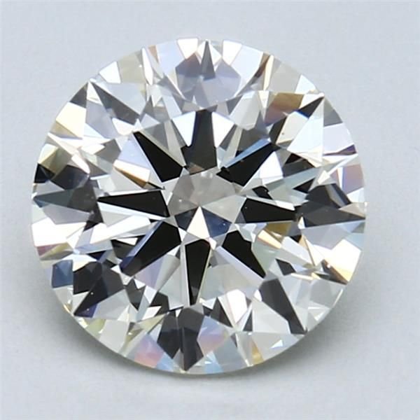 2.23ct J VS2 Rare Carat Ideal Cut Round Diamond