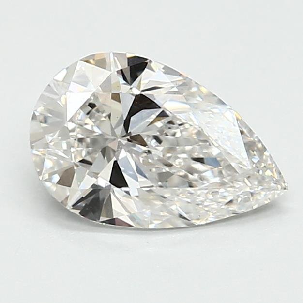 0.91ct E VS1 Rare Carat Ideal Cut Pear Lab Grown Diamond