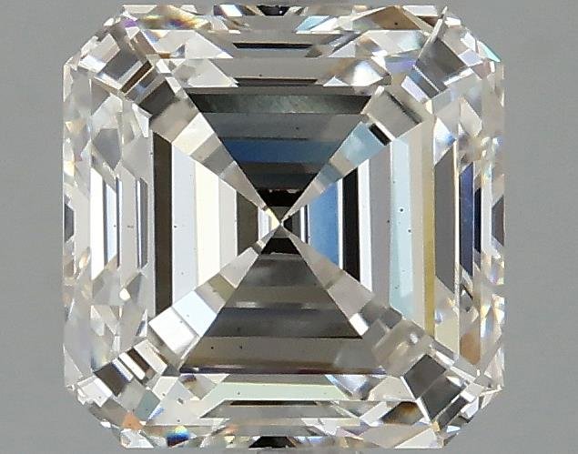 2.31ct H VS2 Rare Carat Ideal Cut Asscher Lab Grown Diamond