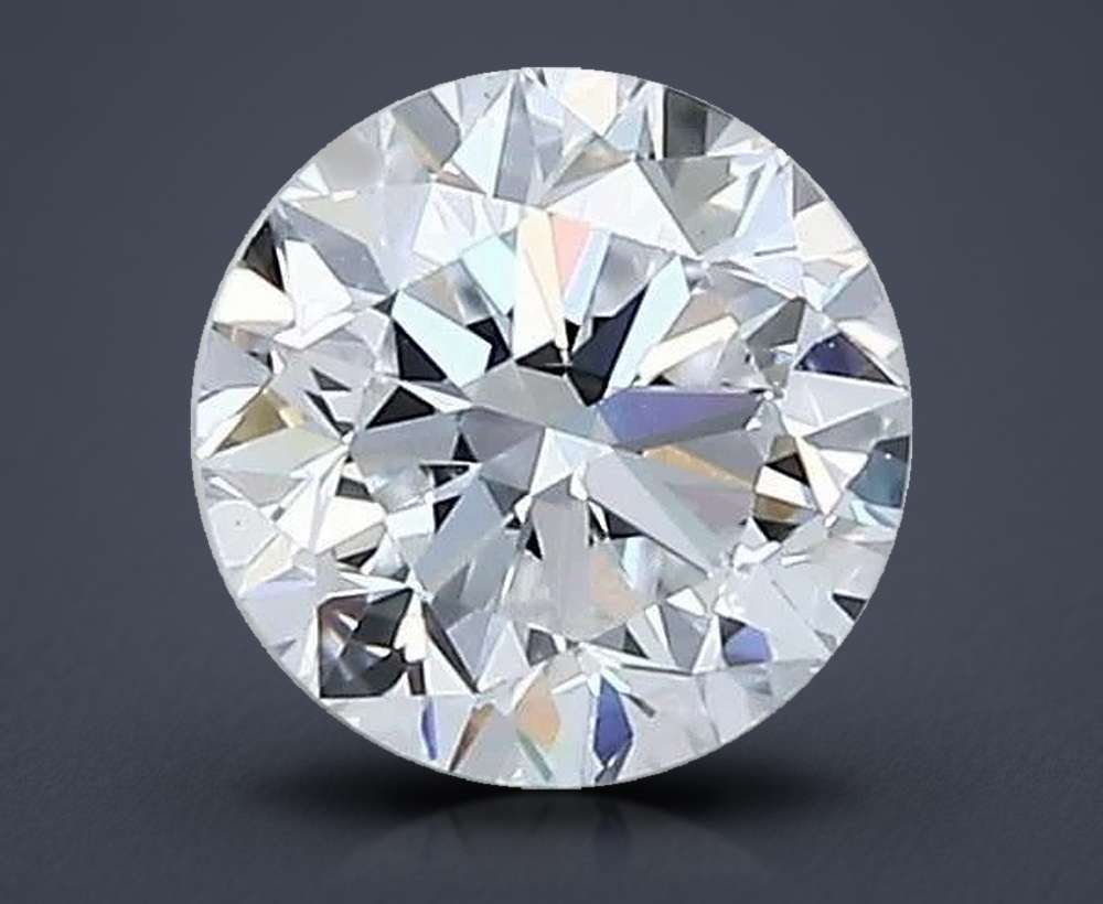 0.70 Carat Round Natural Diamond