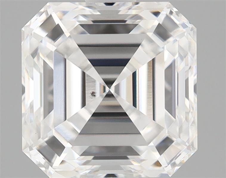 1.26ct E VS2 Rare Carat Ideal Cut Asscher Lab Grown Diamond