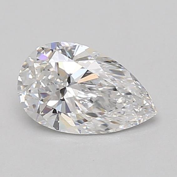 0.72ct D VVS2 Rare Carat Ideal Cut Pear Lab Grown Diamond