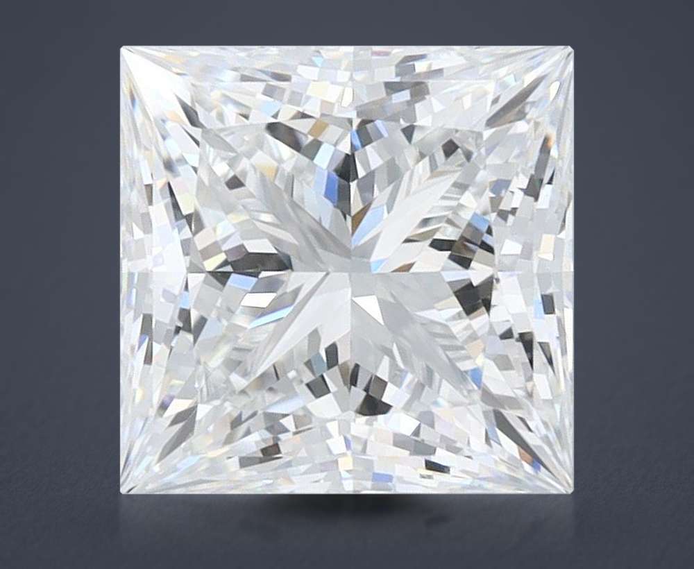2.91 Carat Princess Lab Diamond