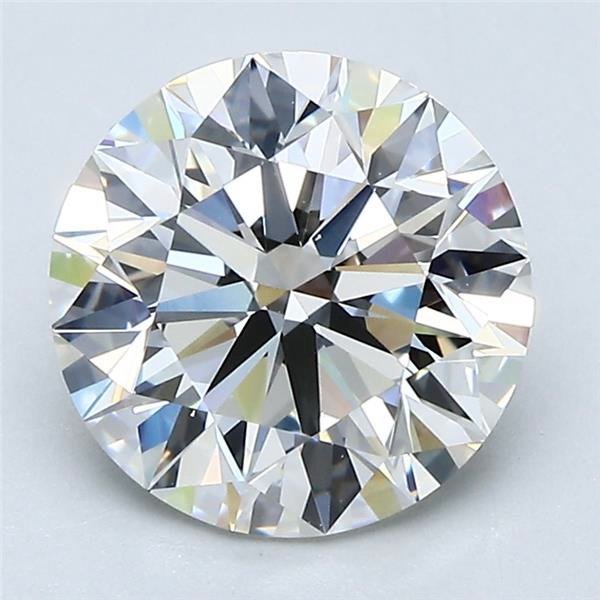 2.51 Carat Round Natural Diamond