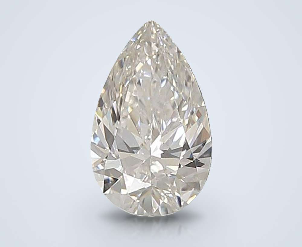 0.85 Carat Pear Lab Diamond
