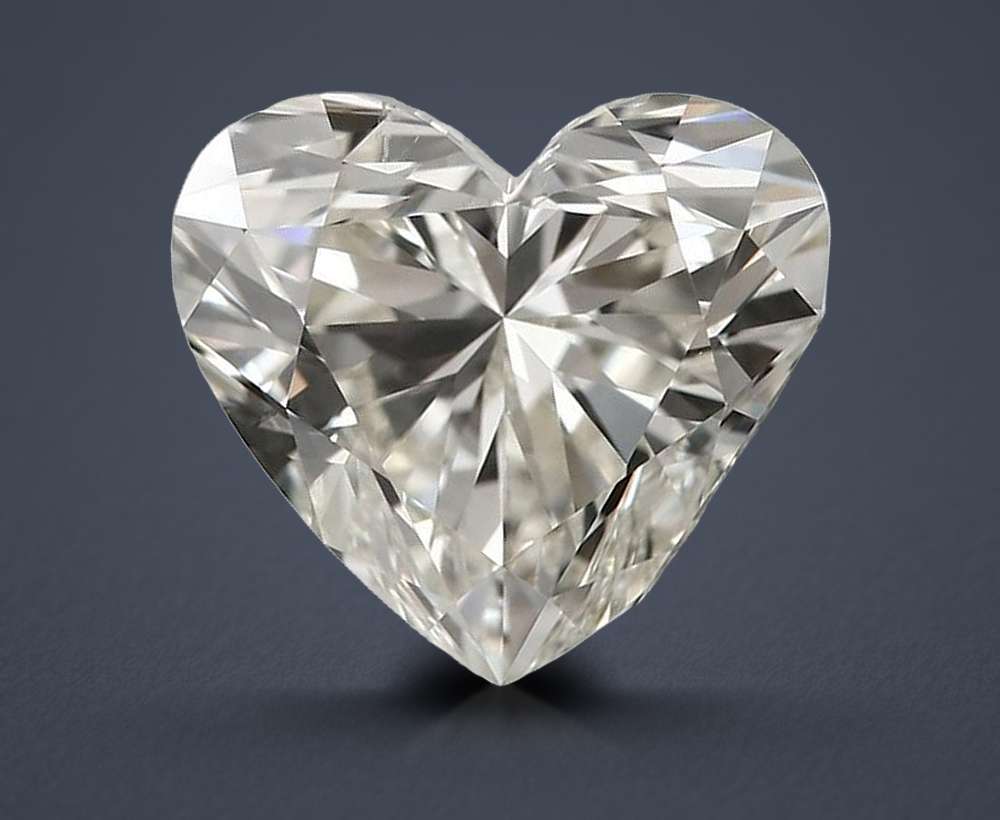 1.70 Carat Heart Natural Diamond