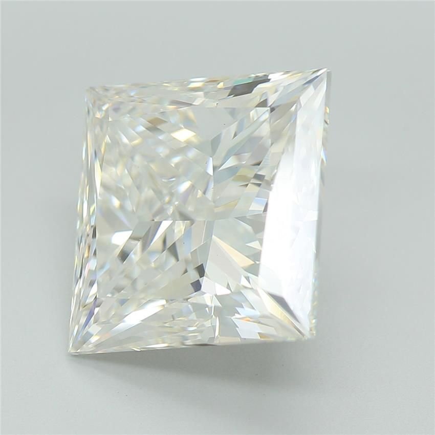 5.06ct F VS1 Rare Carat Ideal Cut Princess Lab Grown Diamond