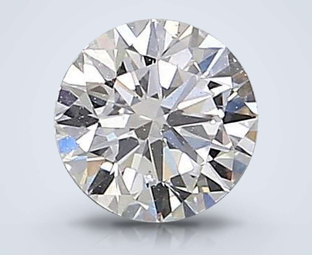0.42 Carat Round Natural Diamond