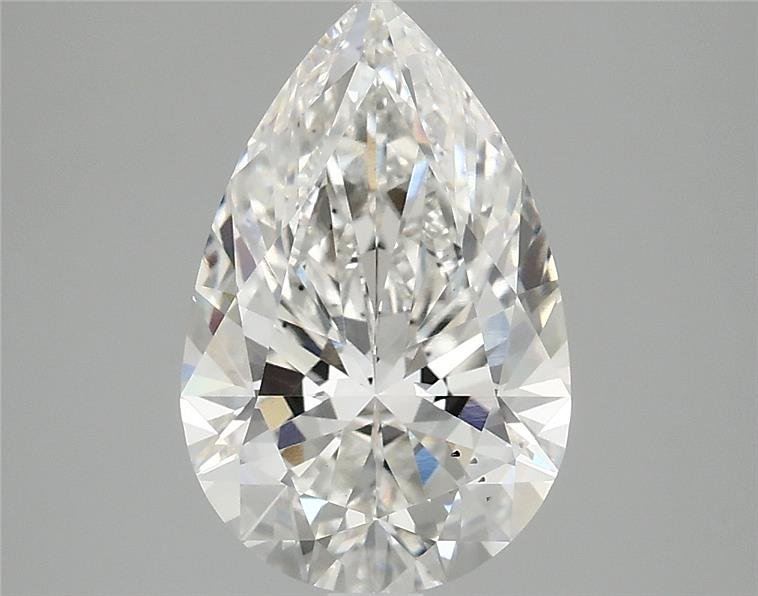 2.82 Carat Pear Lab Diamond