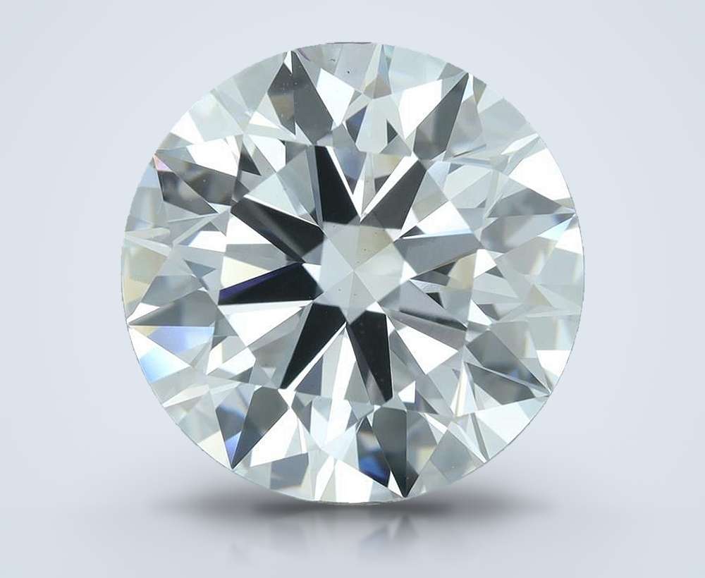 7.58 Carat Round Lab Diamond