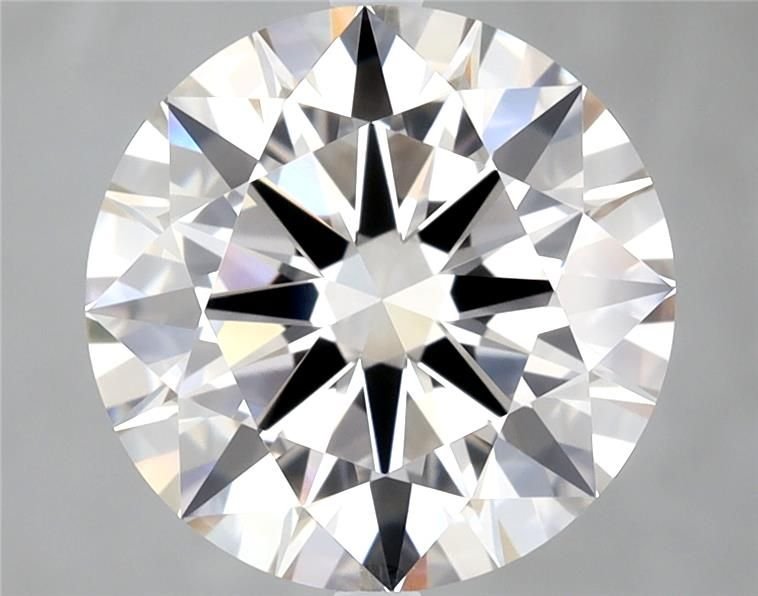 3.02ct I IF Rare Carat Ideal Cut Round Diamond