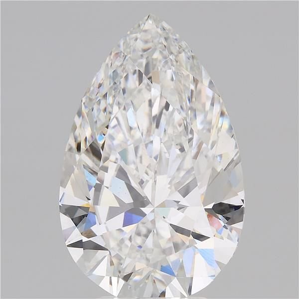 5.56 Carat Pear Lab Diamond