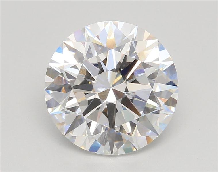 4.09ct E VS1 Rare Carat Ideal Cut Round Lab Grown Diamond