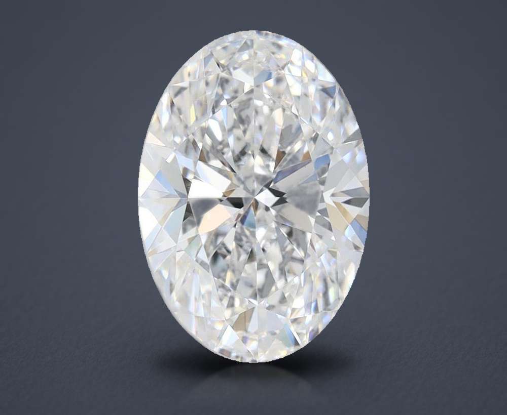 2.72 Carat Oval Lab Diamond