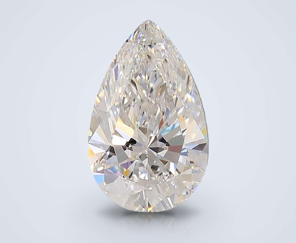 2.00 Carat Pear Lab Diamond