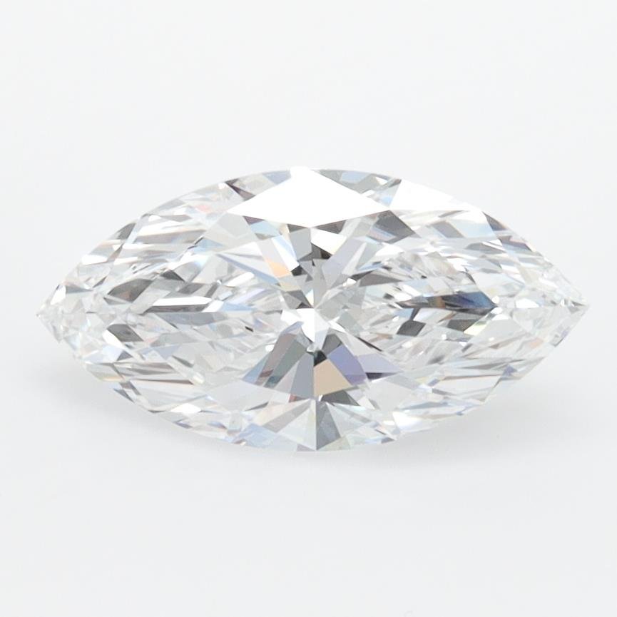 1.10ct D IF Rare Carat Ideal Cut Marquise Lab Grown Diamond