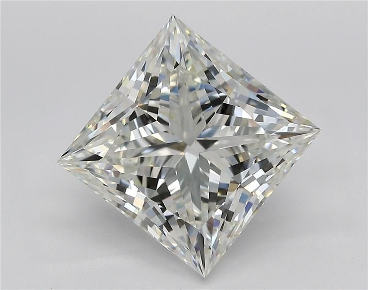 5.01ct F VVS2 Rare Carat Ideal Cut Princess Lab Grown Diamond