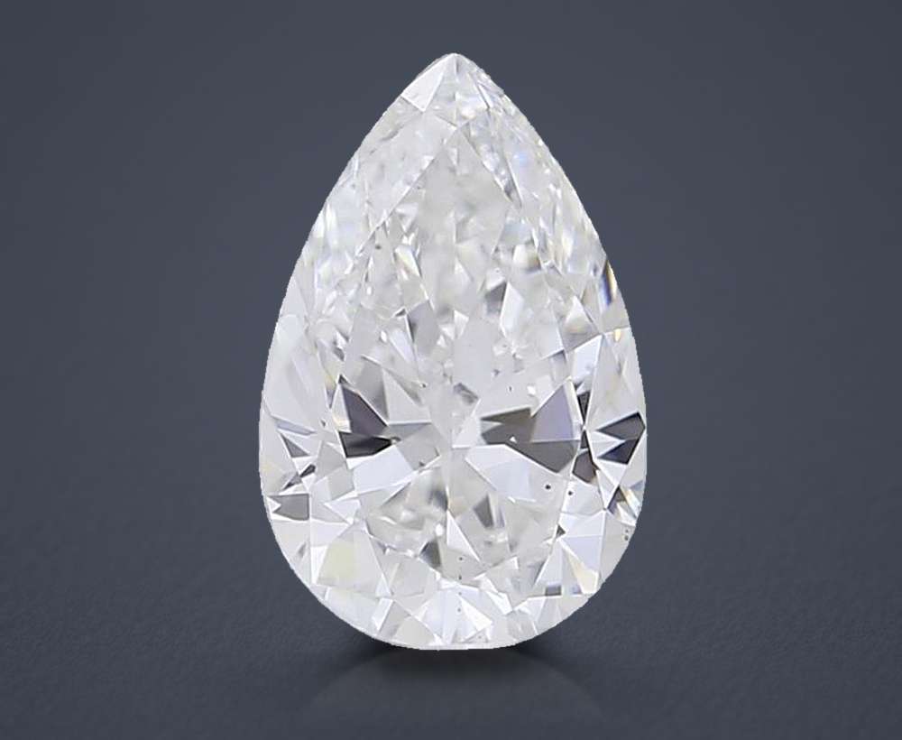 0.81 Carat Pear Lab Diamond