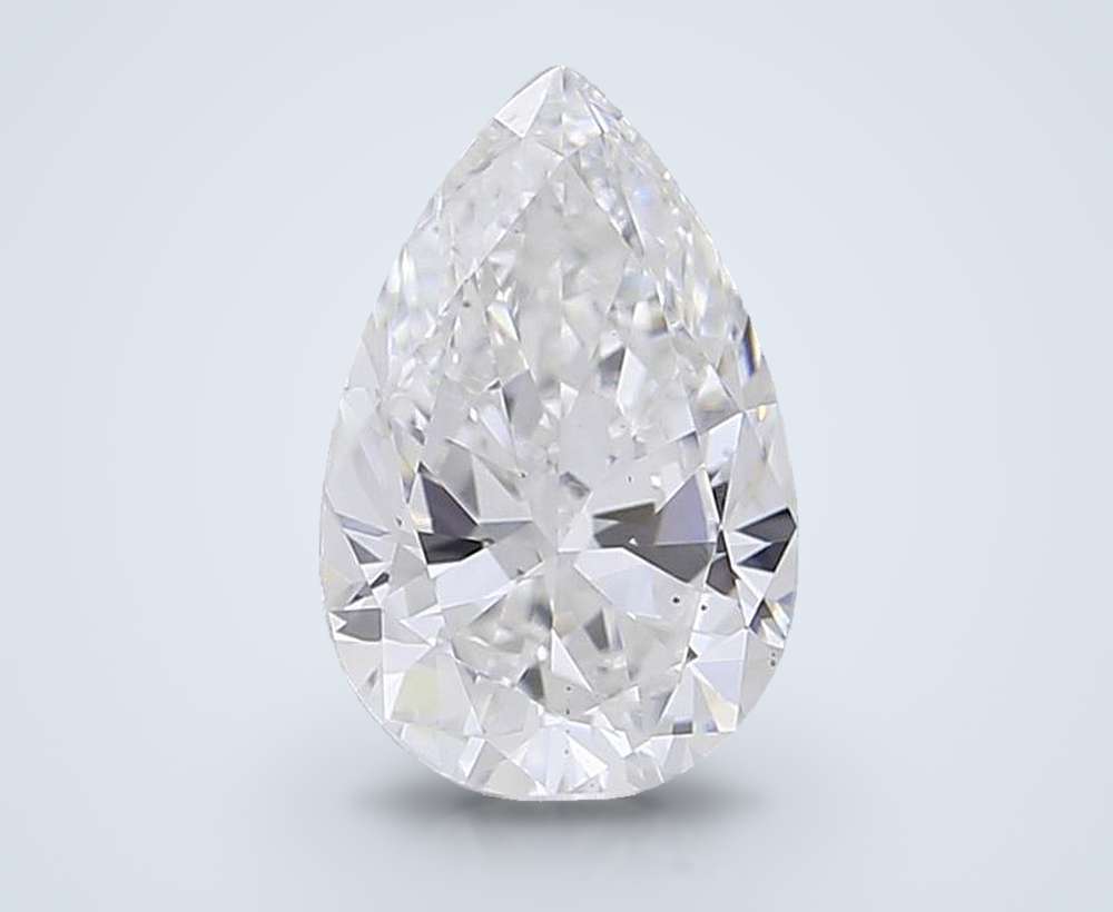 0.81 Carat Pear Lab Diamond