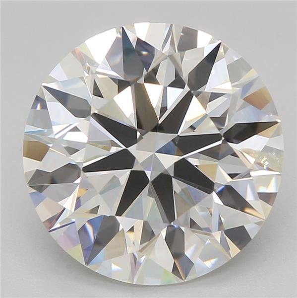 3.08ct H SI2 Rare Carat Ideal Cut Round Lab Grown Diamond