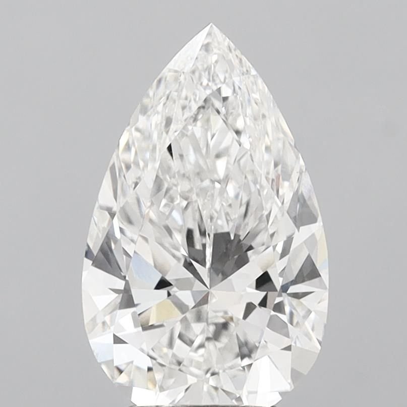3.00 Carat Pear Lab Diamond