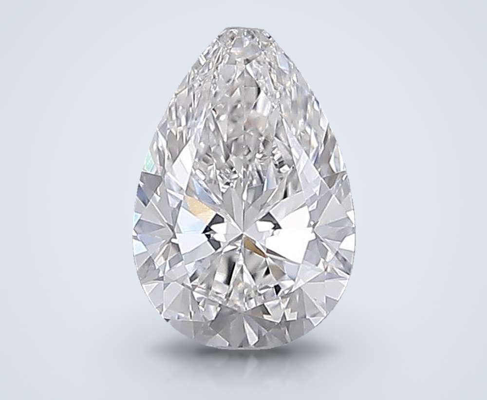 0.52 Carat Pear Lab Diamond