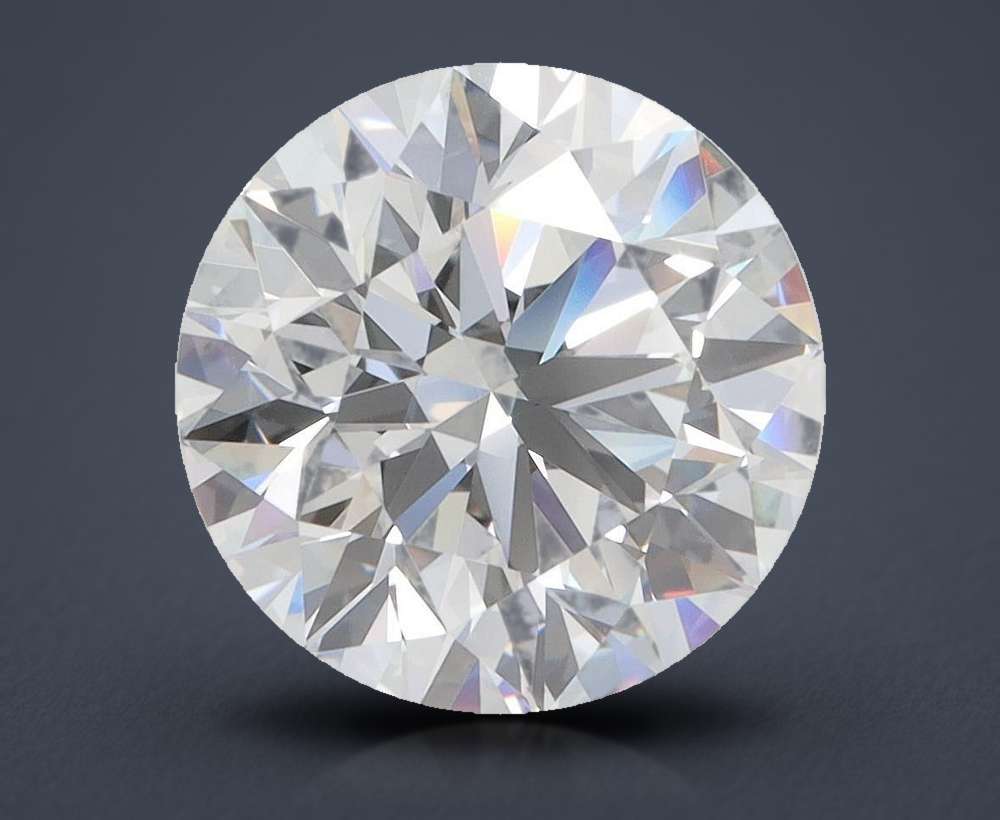 4.56 Carat Round Lab Diamond