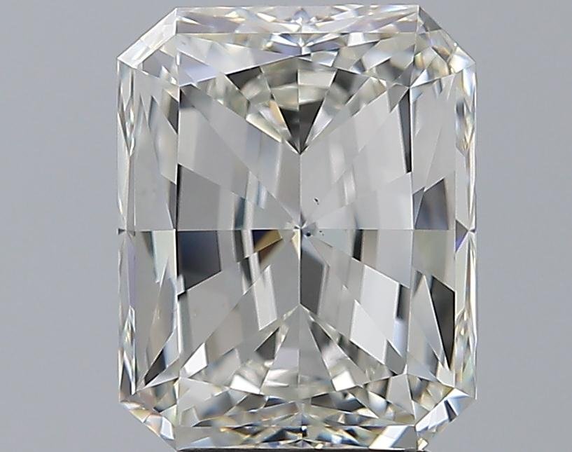 4.01ct I VS2 Rare Carat Ideal Cut Radiant Diamond