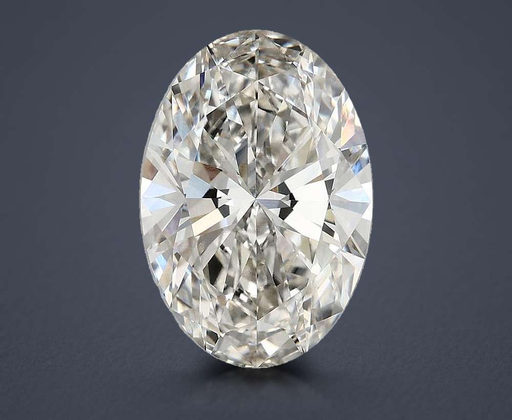 4.90 Carat Oval Lab Diamond