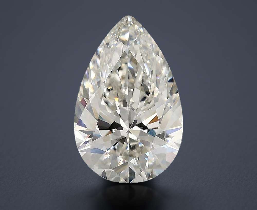 2.86 Carat Pear Lab Diamond