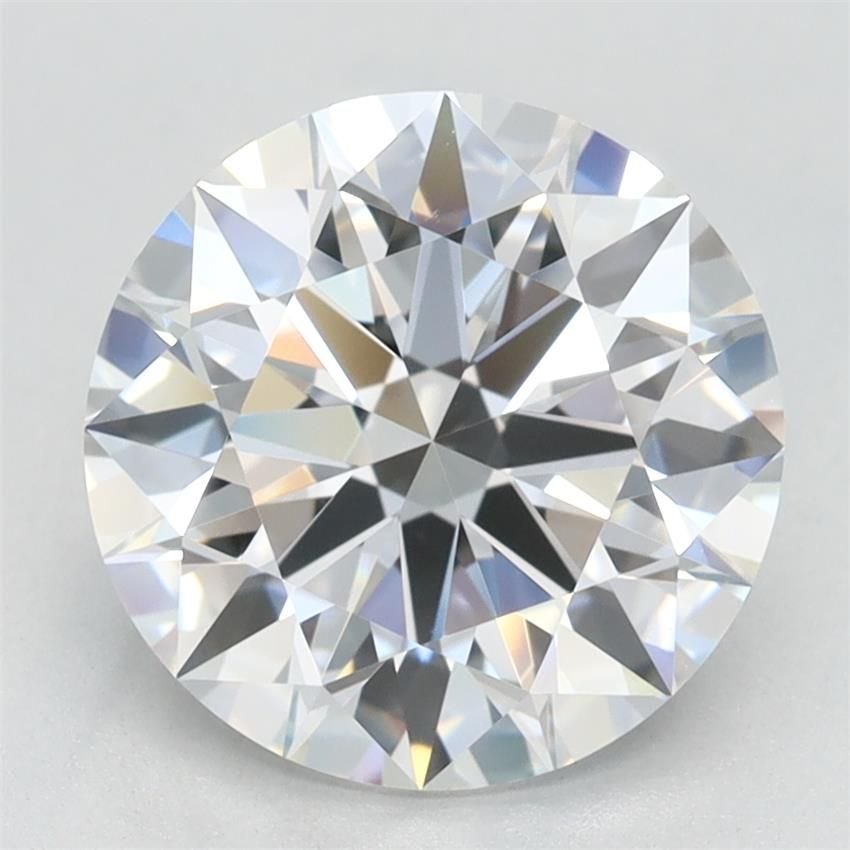 2.63ct D VVS1 Rare Carat Ideal Cut Round Lab Grown Diamond