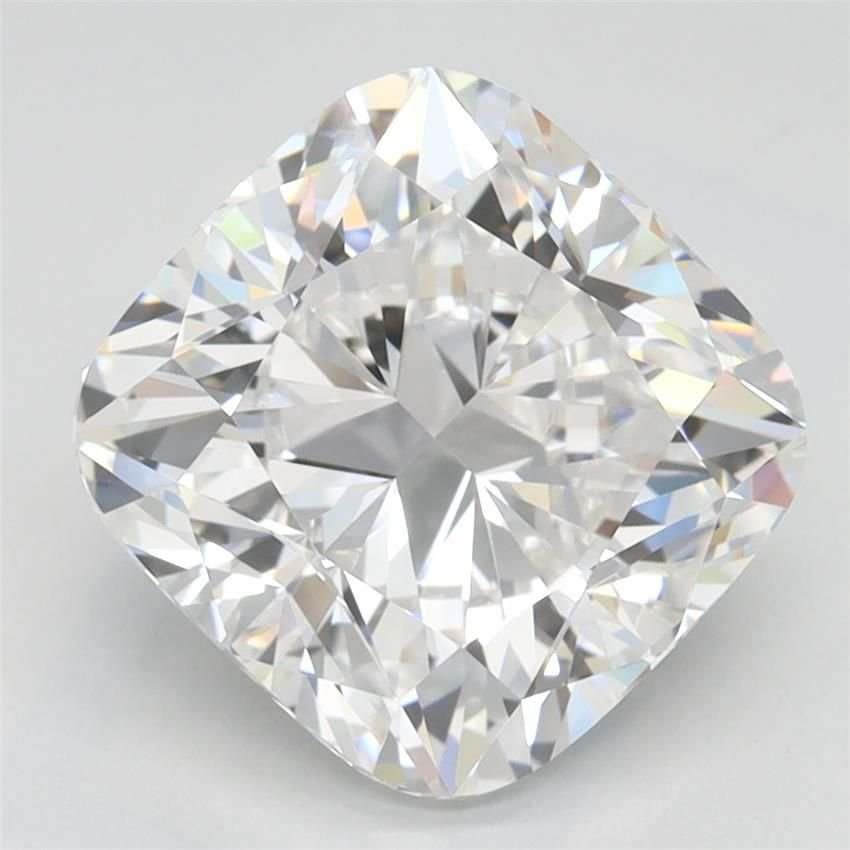3.25ct E VVS1 Rare Carat Ideal Cut Cushion Lab Grown Diamond