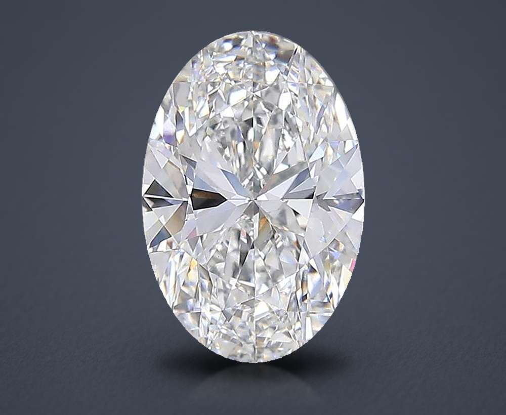 8.00 Carat Oval Lab Diamond