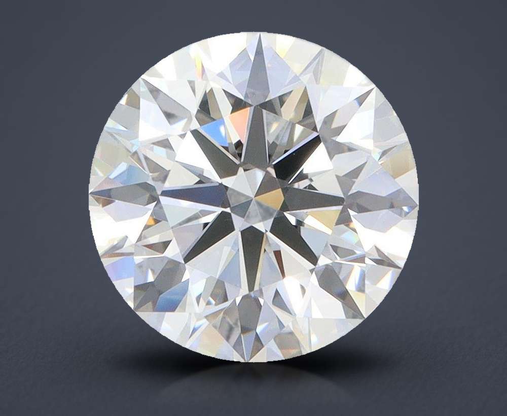 3.66 Carat Round Lab Diamond