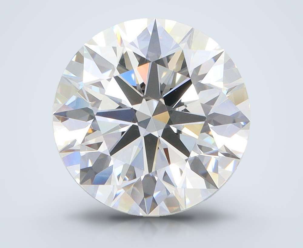 3.66 Carat Round Lab Diamond