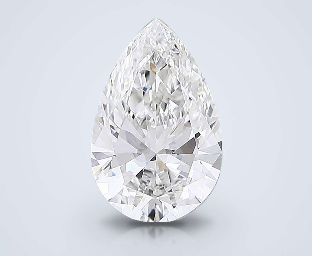 3.68 Carat Pear Lab Diamond