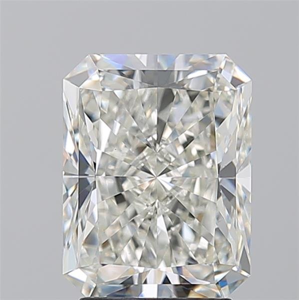 3.20ct H VS1 Rare Carat Ideal Cut Radiant Diamond
