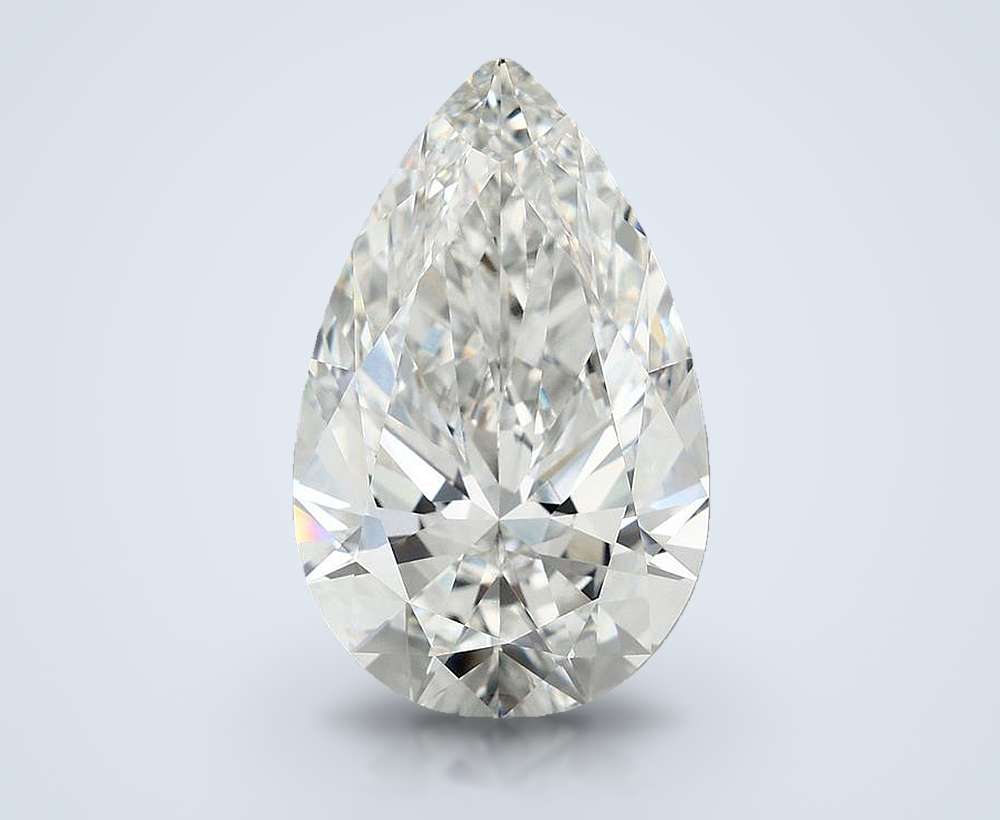 9.75 Carat Pear Lab Diamond
