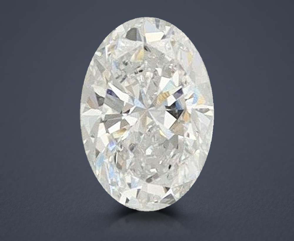 0.34 Carat Oval Lab Diamond