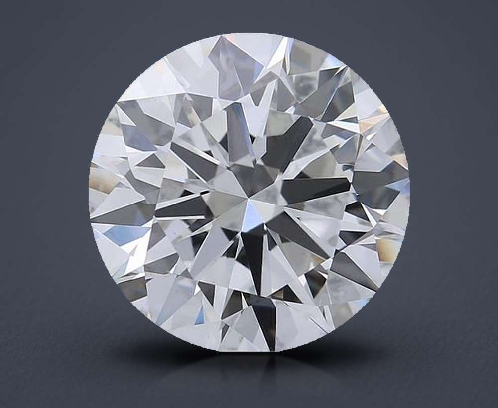 3.21 Carat Round Lab Diamond
