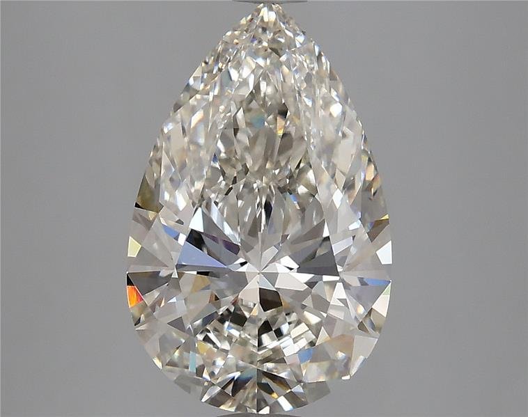 3.52ct H VS1 Rare Carat Ideal Cut Pear Lab Grown Diamond